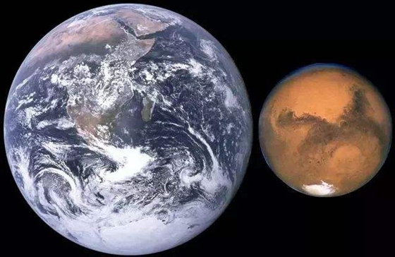 火星為什么是紅色的？