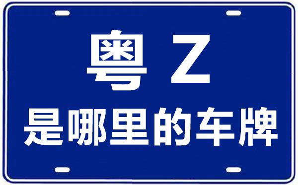 粵Z是哪里的車牌號,粵港雙牌車怎么辦理