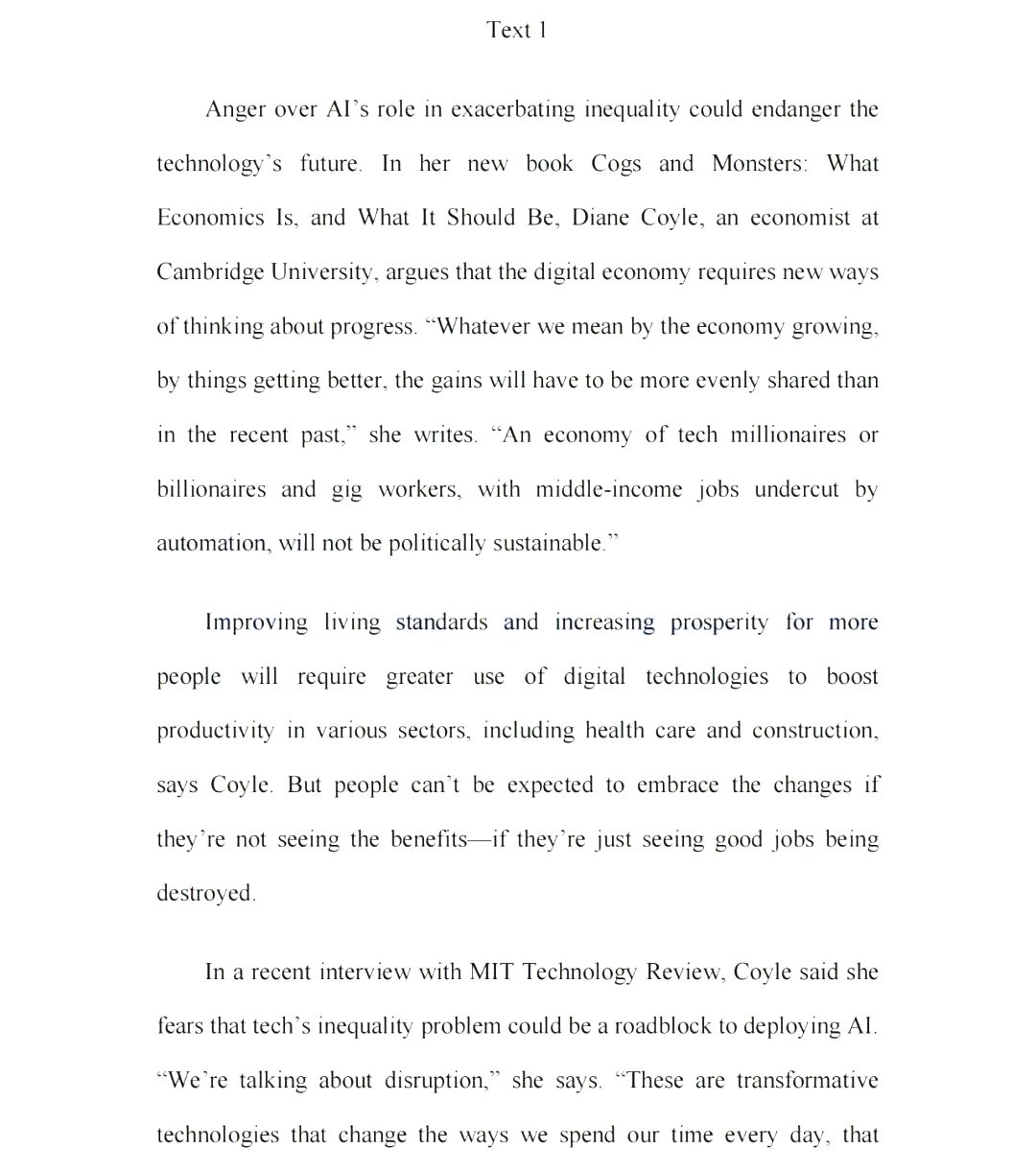 2024年考研英語二試卷真題及答案解析