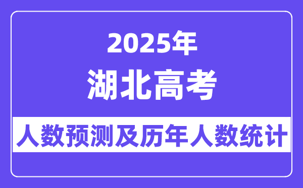 2025年湖北高考人數預估多少（有望達到創紀錄的55萬人）